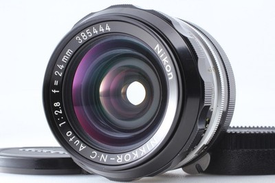 [Near MINT] Nikon Nikkor-N.C Auto 24mm f/2.8 Pre-Ai Wide angle Lens From Japan