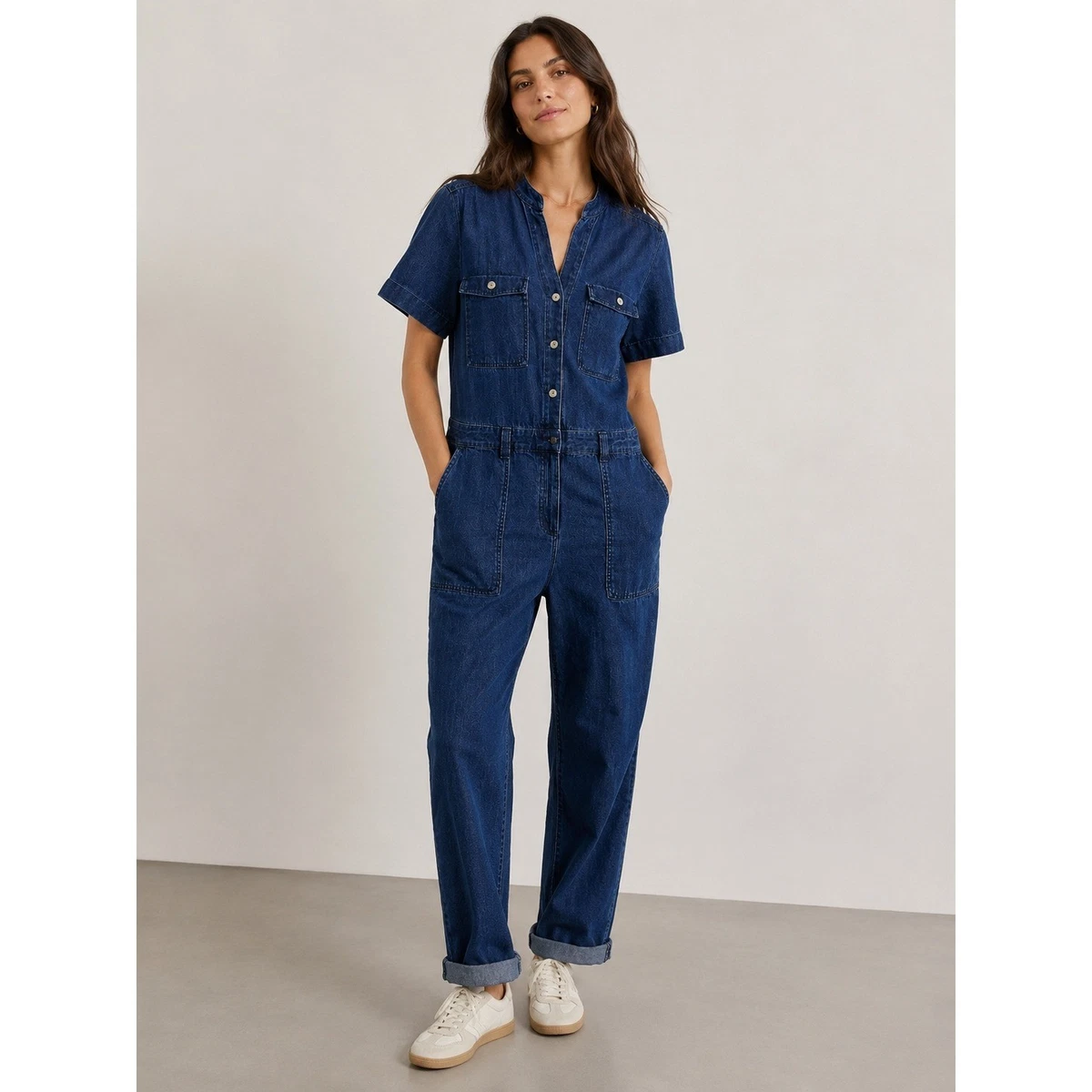 Denim Jumpsuit Black Jumpsuits & Rompers for Women for sale | eBay