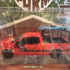   2015  Ford F-150  Red Diecast 1/64 Work Truck by Greenlight