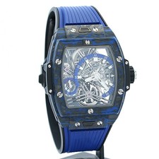 Hublot Spirit of Big Bang Carbon Blue 42mm 645.QL.7117.RX Skeleton 100 Limited 2