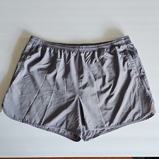 Danskin Women's Gray Athletic Shorts Polyester Spandex Elastic Waist Pockets 3