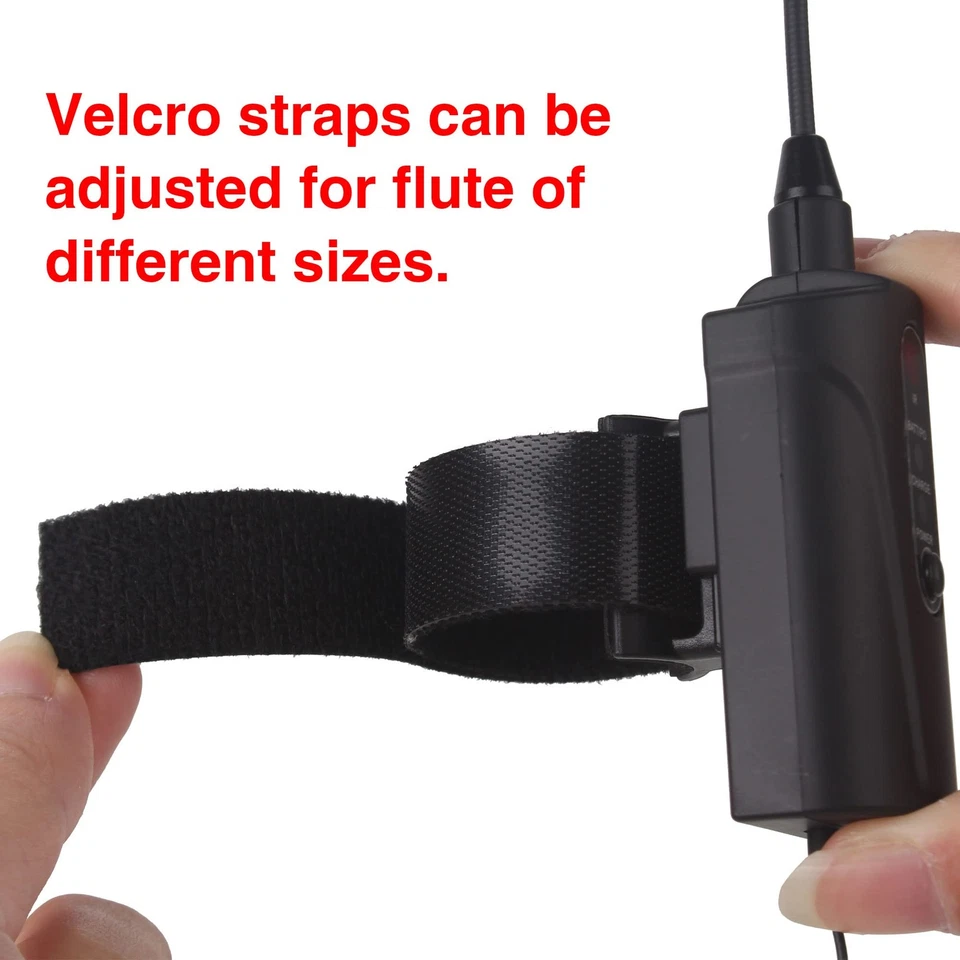 DT-5 Flute Microphone Instrument UHF Wireless Mic Micro-Gooseneck Pick Up Rec... - Image 4 of 4