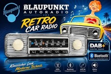 Blaupunkt Frankfurt Stereo Classic Retro Car Radio 1-din Dab Fm Usb Bluetooth