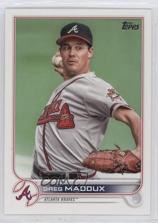 2022 Topps Update Legend Variation SP Greg Maddux #US31 HOF 16kt