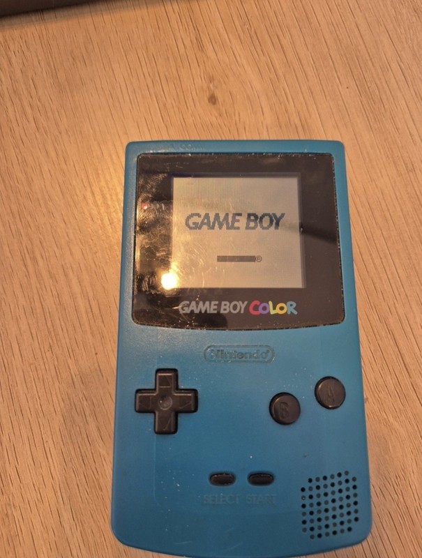 Nintendo Game Boy Color Handheld System Teal Tested Working