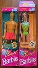 Vintage Rare Mattel Barbie Sun Jewel Teresa Doll and Ken Doll 1993 Opened Box