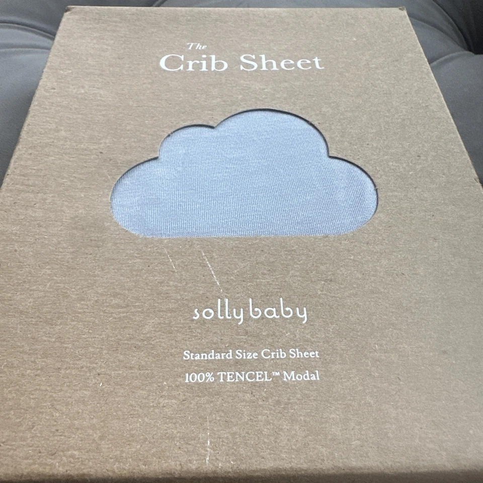 The Berço Sheet Solly Baby Tamanho Padrão Modelo Lenzing E Modelo Tencel Novo Lote 2 - Imagem 3 de 4