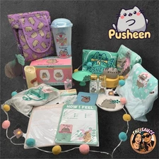 Pusheen Exclusive Box Lot Bundle New Limited Edition Collectibles 3 Shirts S