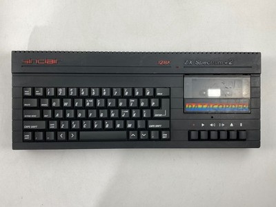 SINCLAIR ZX SPECTRUM +2 128K Black COMPUTER Game VINTAGE