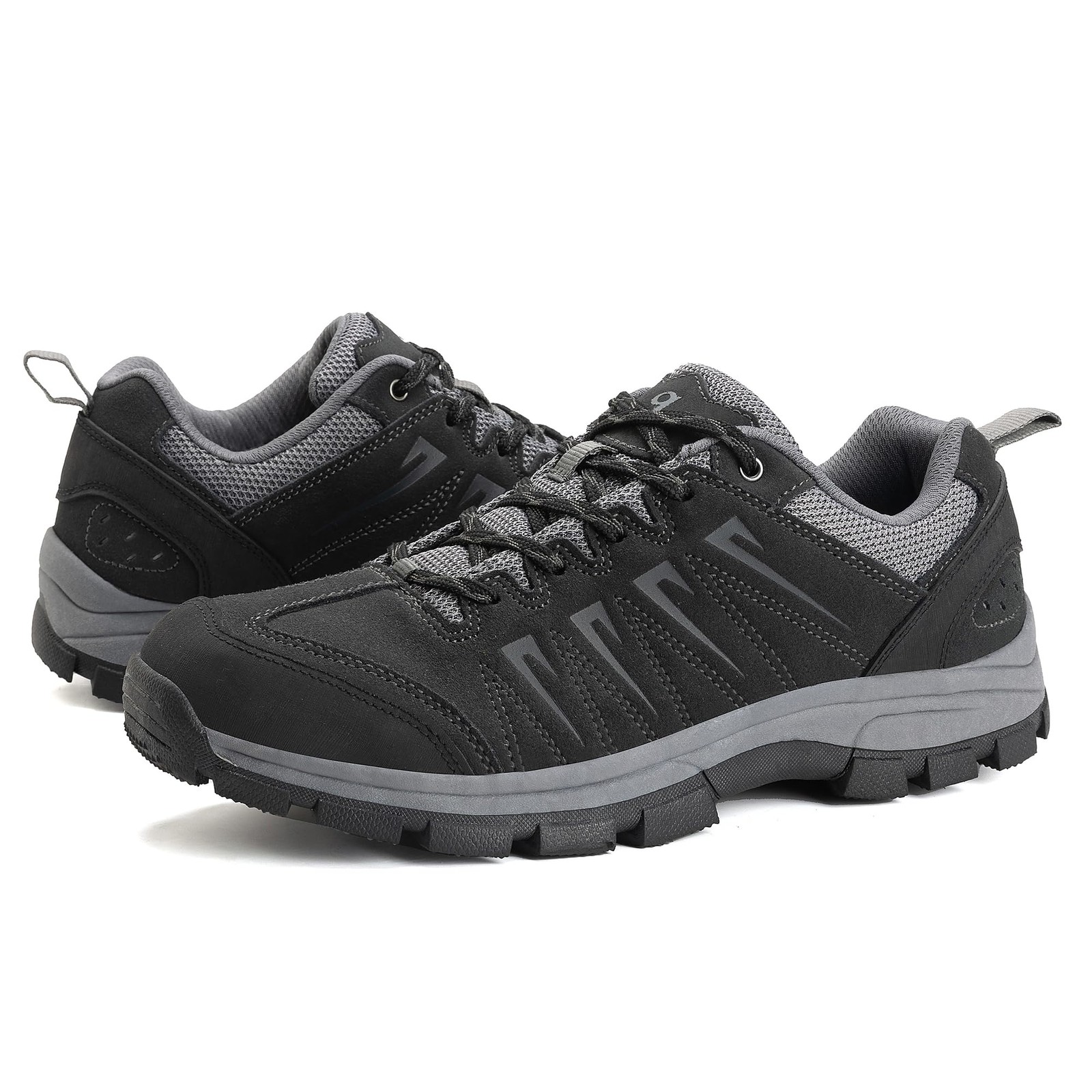 Men's Leather Hiking Shoes - Lightweight, Anti-Slip, Waterproof Outdoor Sneakers