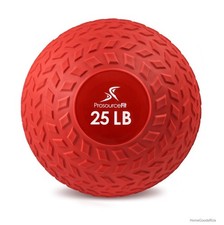 Medicine Ball 25 lb Slam Ball for Workout Tread Surface No Bounce Weighted
