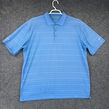 Nike Golf NikeFIT Dry Polo Shirt Mens XL Blue...