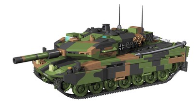 COBI 2620/ LEOPARD. A. 2/2A5 590 KL. Modellbausatz, Mehrfarbig