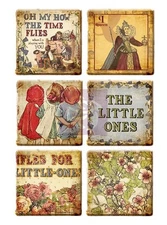 Prima Marketing Vintage "Tiles" 551292 6 in each Package and Great to Work With!