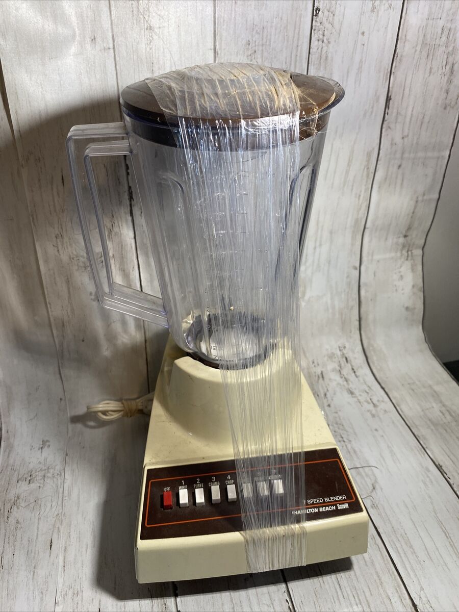 Vintage Hamilton Beach Blender 600-2 7 Speed 5 1/2 Cup USA Vintage Hamilton Beach Blender 600-2 7 Speed 5 1/2 Cup USA