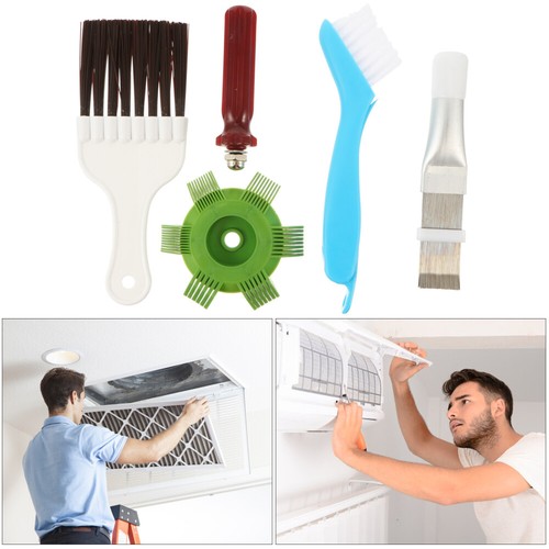 1 Set/4PCS Condenser Fin Comb Air Conditioner Radiator Fin Straightener Cleaner - Picture 3 of 12