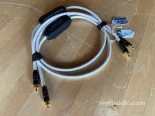 Transparent MusicLink RCA Interconnects Pair - 1m