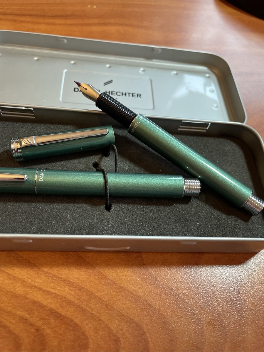 DANIEL HECHTER Paris FOUNTAIN PEN & BALLPOINT SET - Green