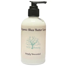 Body Lotion - Simply Unscented - Handmade w/Organic Shea Butter 9 oz