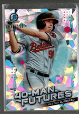 2021 Bowman Chrome 40-Man Futures Atomic Refractors #FMF2 Heston Kjerstad /150
