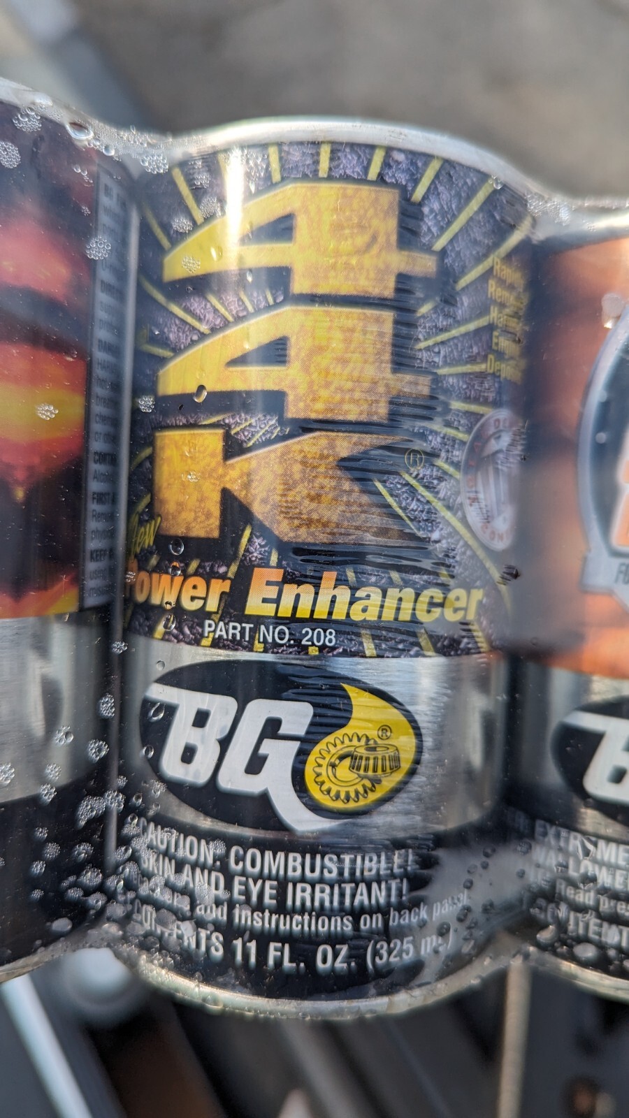 BG Fuel Injection System Cleaner, Air Intake System Cleaner,& 44k Power