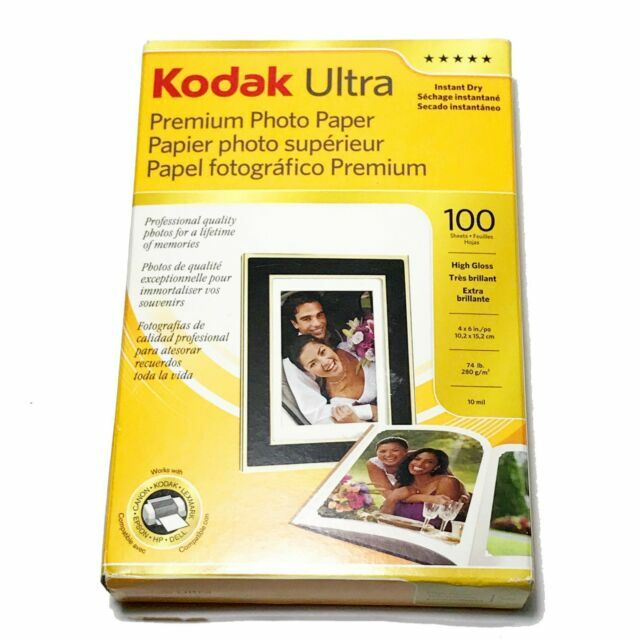 kodak ultra premium photo paper 4x6