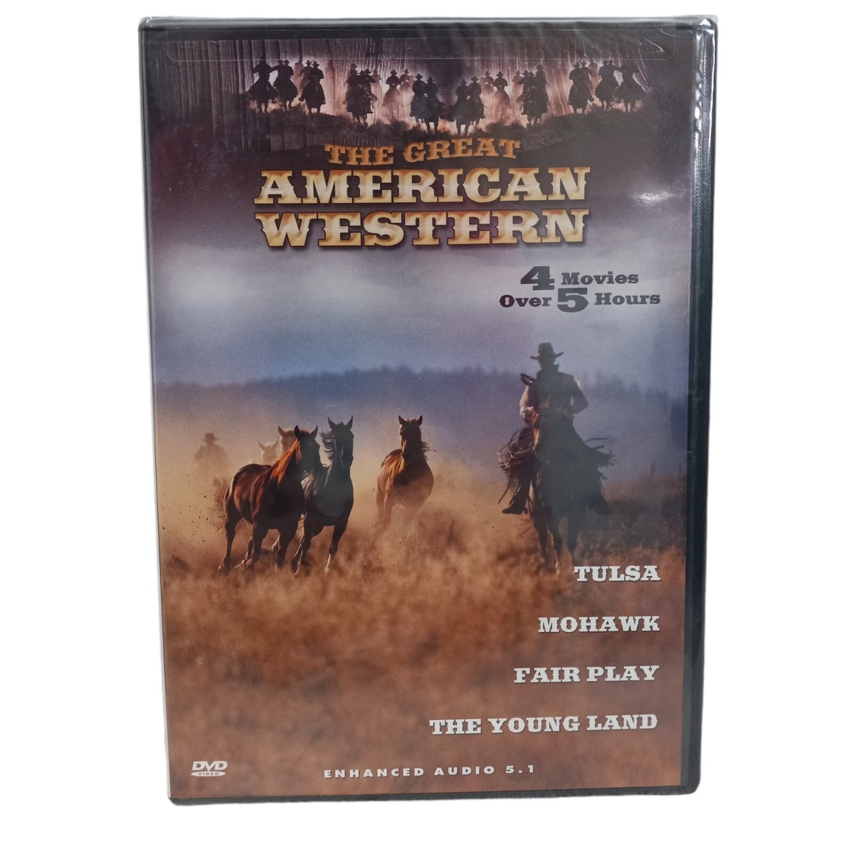 Great American Western DVD Tulsa Mohawk Fair Play The Young Land