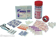 Trident Tube First Aid Kit for Scuba Diving Round Case FA05