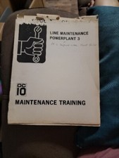 Vintage 1980s McDonnald Douglas DC-10 Maintenance Manual Lune Maintenance...