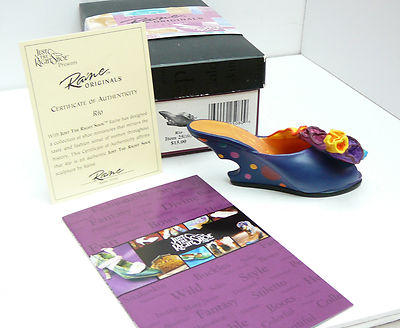 Just The Right Shoe RIO #25080 by Raine - Mint in Box with Paperwork | eBay