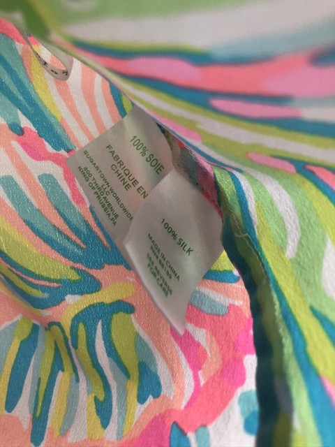 lilly pulitzer silk tank