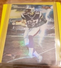 2015 Topps Fire Forces of Nature Rob Gronkowski NFL TOM BRADY FON-RG Patriots