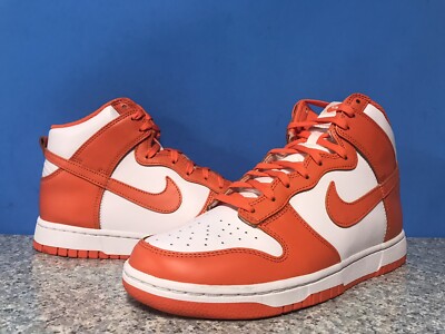 Nike Dunk High SP Syracuse Orange DD1399-101 Sz 9 Men's Shoes Sneakers