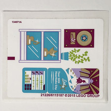 LEGO STICKER SHEET 41103 Friends Pop Star Recording Studio Decals Stickers