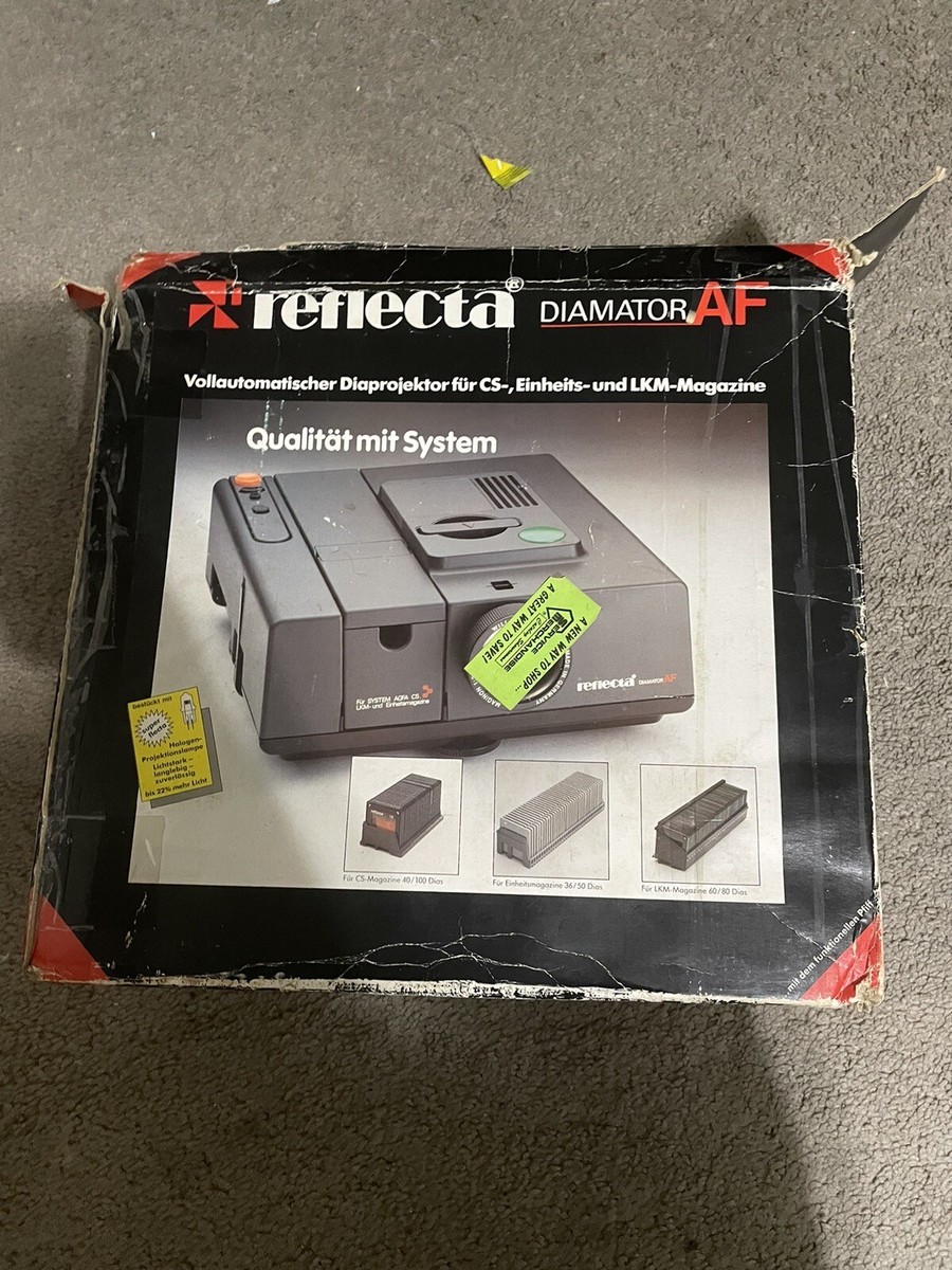 Reflecta Diamator AF MC Slide Projector Autofocus 1002/1 System