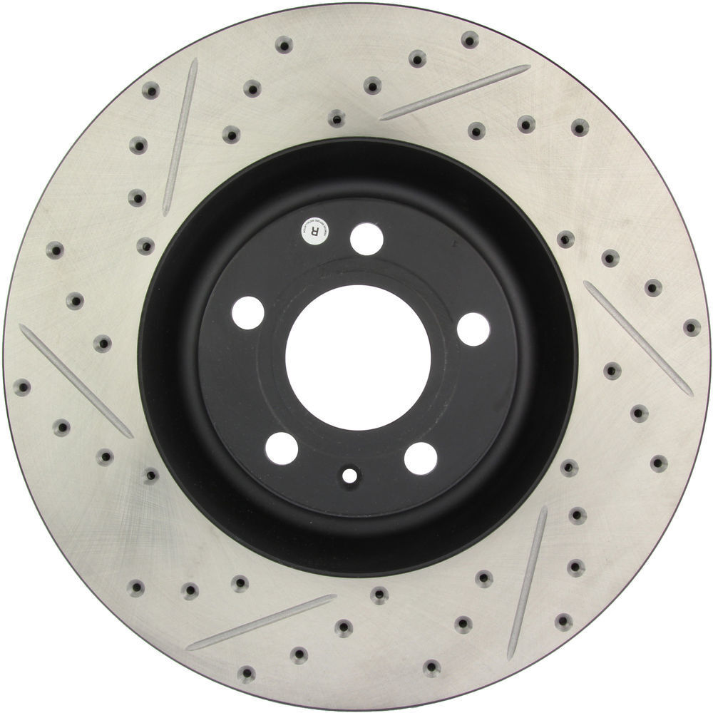 StopTech 00-06 Audi TT Left Front Drilled Rotor main image 1