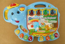 Vtech Touch Teach Elephant Tested Works O48