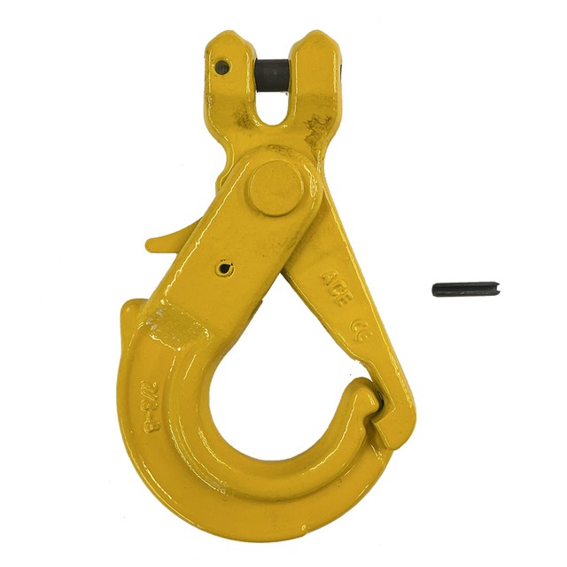 Clevis Self Locking Hook With Grip Latch 13mm Grade 100 (g10 6.7 Ton
