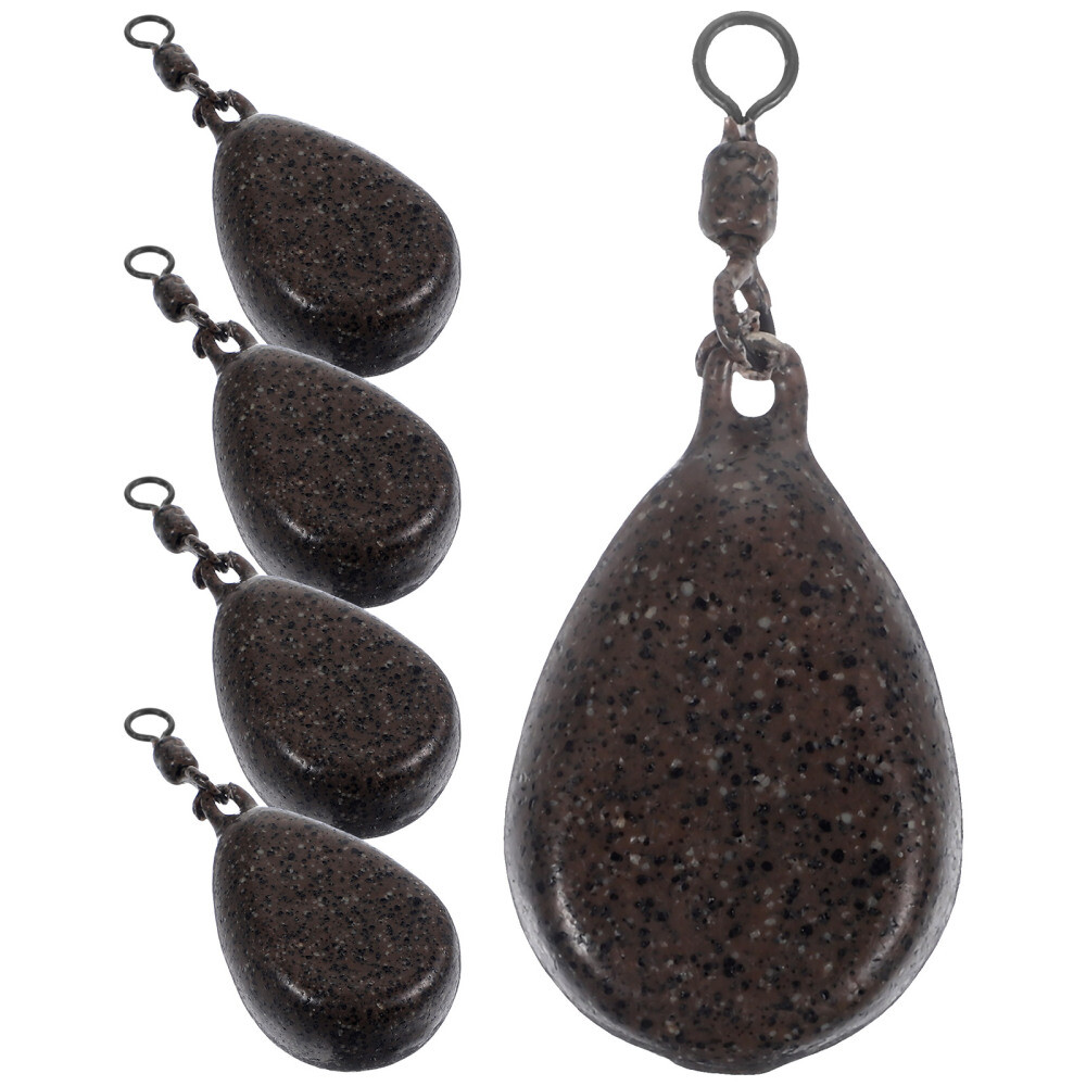 5 Pcs Fishing Iron Sinkers Weights Fishing Line Fishing Weights eBay