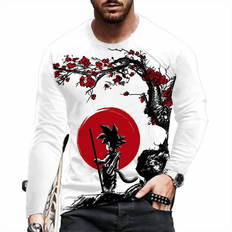 goku printed t shirts