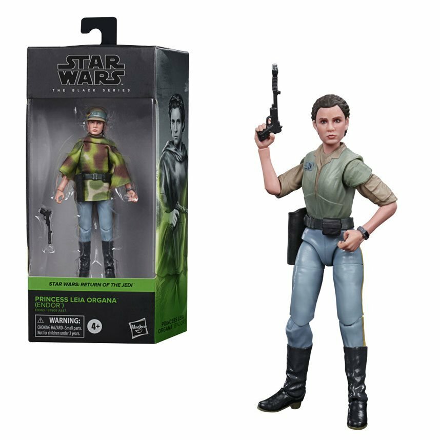 Star Wars The Black Series Return of the Jedi Princess Leia Organa (Endor) - 6-inch Star Wars The Black Series Return of the Jedi Princess Leia Organa (Endor) - 6-inch