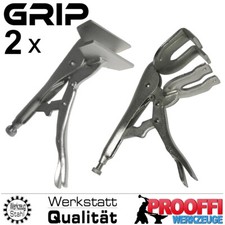 2 x Rohr & Kant Gripzange Schweisszange Schweisser Fest Klemm Abkant Zange VL