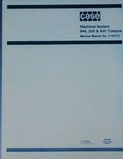 Case 220 644 446 early Compact Tractor Electrical System Service Manual 224 444