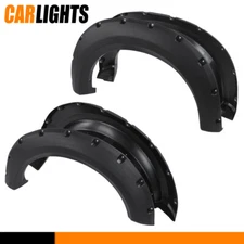 Fender Flares Pocket Rivet Style Bolt on Wheel Fit For 2009-2014 Ford F150 F-150