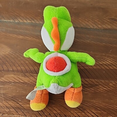 2010 Nintendo Super Mario Bros. Plush Green Yoshi Stuffed