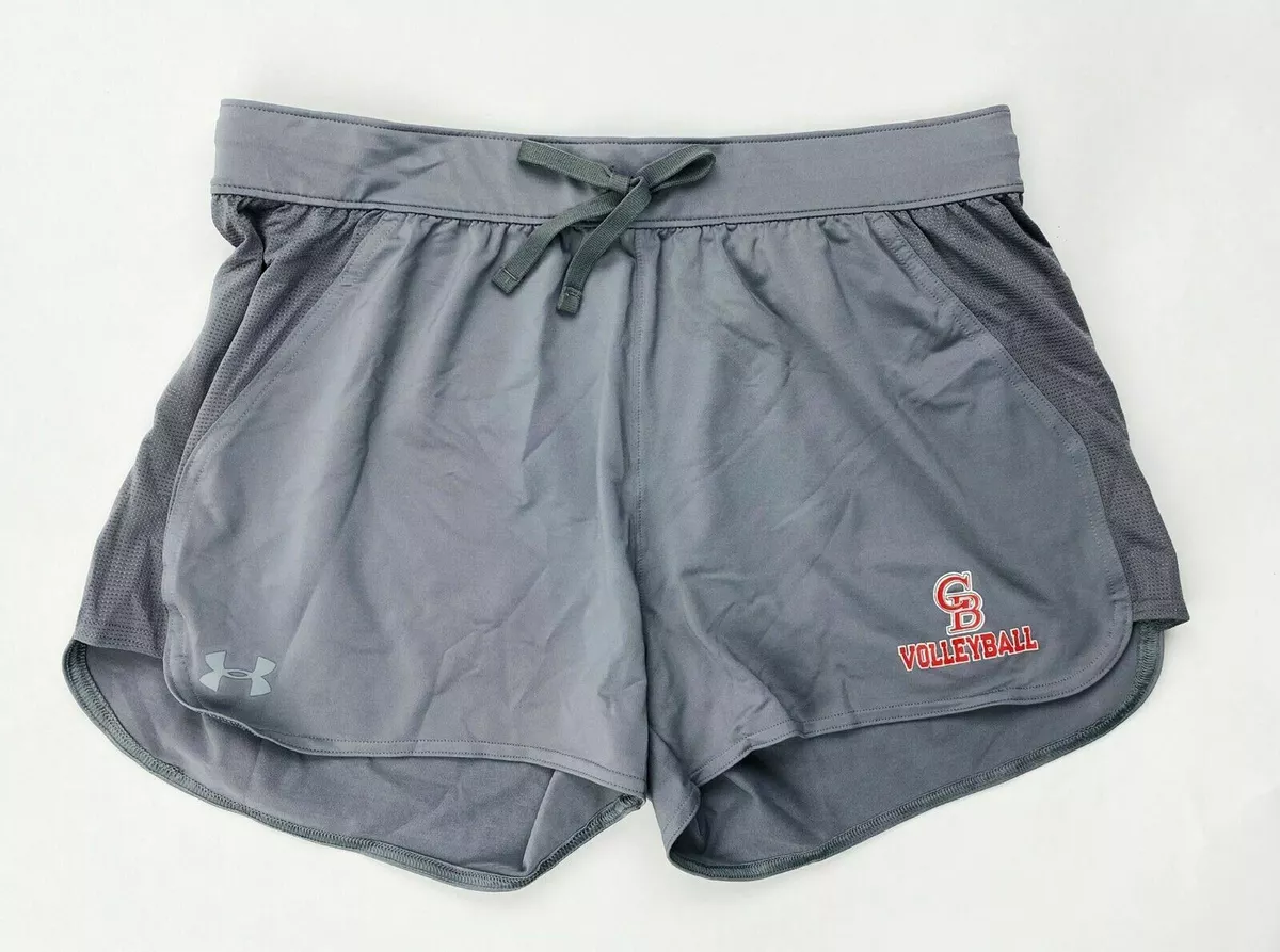 Fragante Previsión apenas Under Armour Glen Burnie Volleyball Game Time Shorts Women&#039;s S M L  Gray 1294516 | eBay