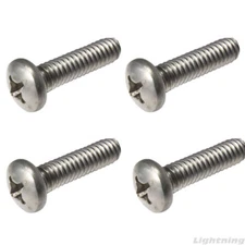 Pan Head Machine Screws Stainless Steel 10-24 x 1/2" Qty 2500