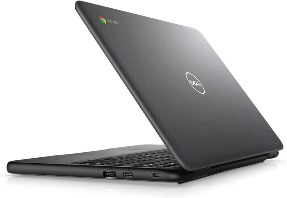 Dell Chromebook 3100 11.6" Intel Celeron N4020 4GB 16GB, USB C PSU & Free Mouse. - Image 3 of 4
