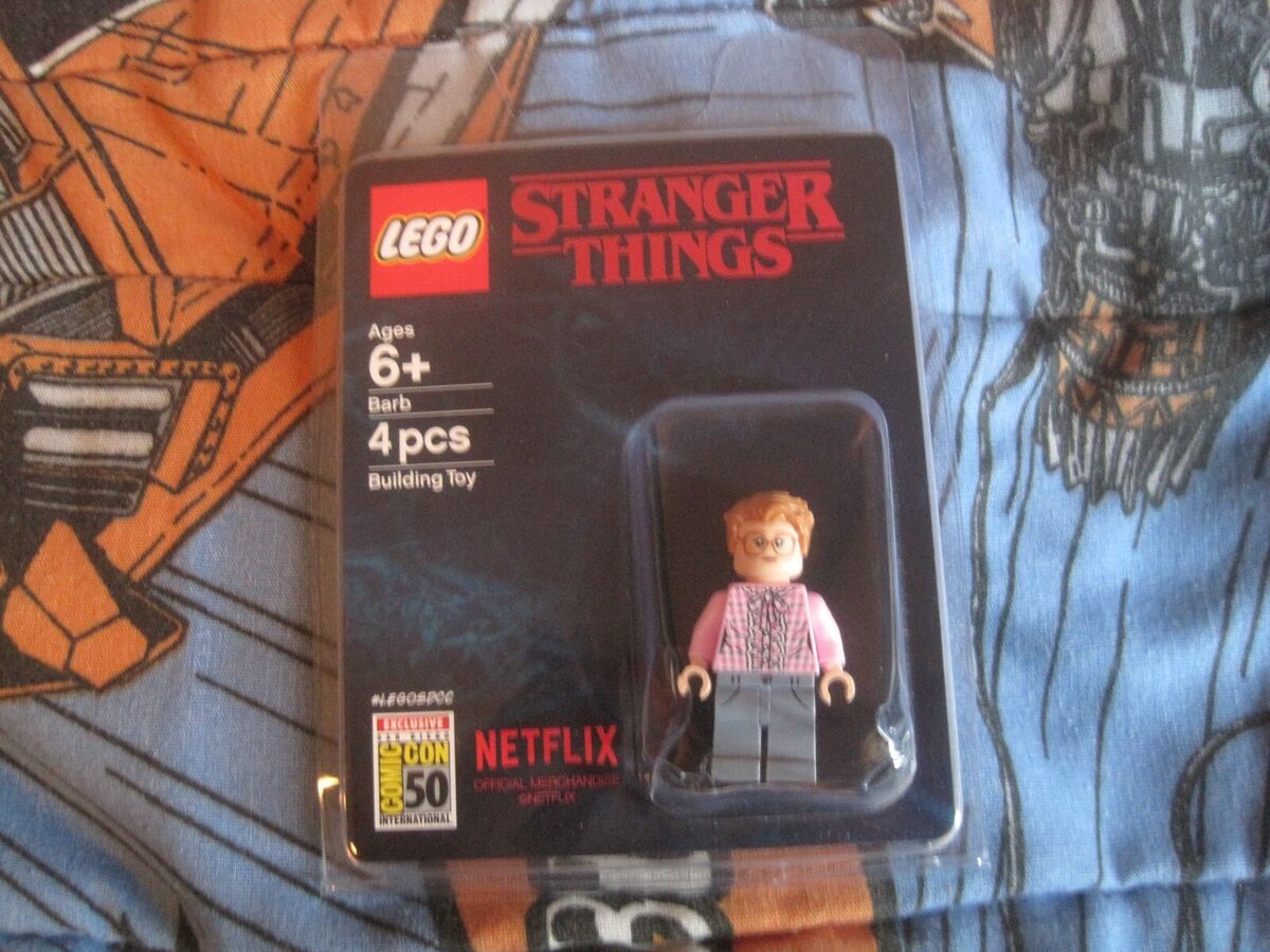 Barb Is Back! SDCC Exclusive Stranger Things LEGO Minifigure