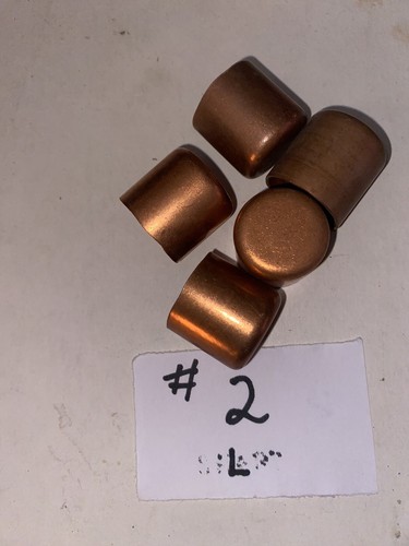 5 Pc 3/4 “ Copper  Caps New Old Stock.  # 2 L